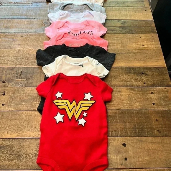Bundle of Nine Onesies - Picture 1 of 9